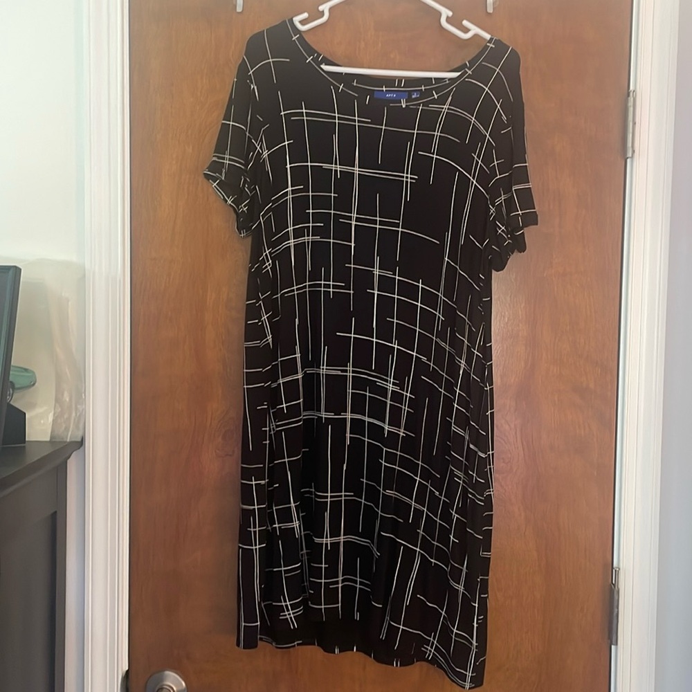 Women’s pullover dress.  Short sleeve.